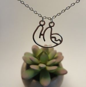 Cute sloth necklace